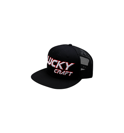 Lucky Craft kepurė PR Cap juoda-raudona
