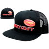 Lucky Craft kepurė PR Cap juoda-raudona logo