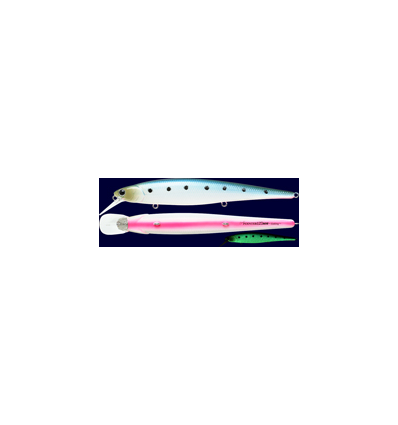 Vobleris LUCKY CRAFT SW SLENDER POINTER 127 MRS Super Glow Cherry Dine
