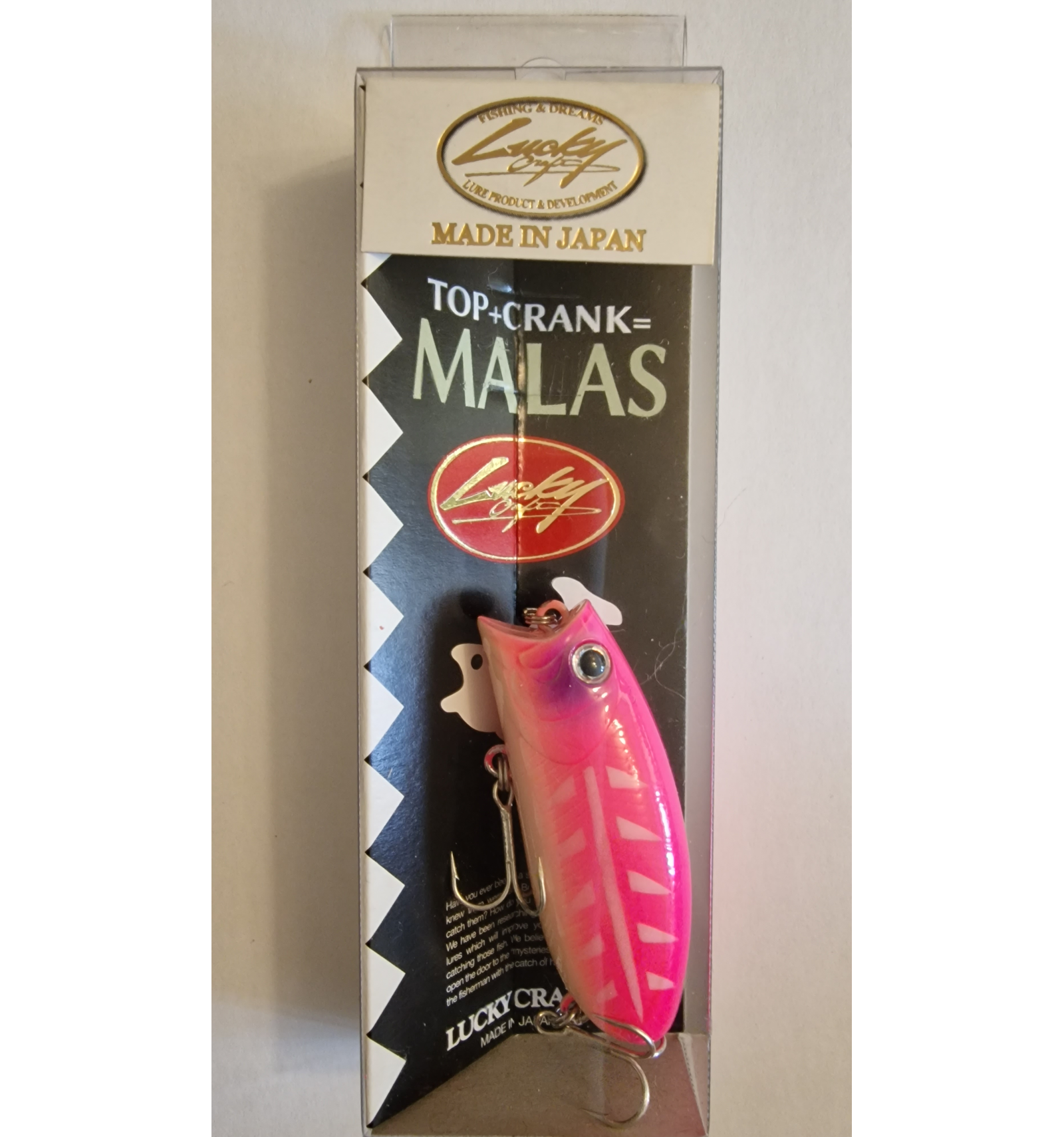 thumbnail image 2 of Lucky Craft Malas 5.7cm 9g Crankbait – Japan-Made Wobbler, Special Colors 2 of 2