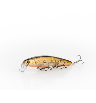 Lucky Craft vobleris Flash Minnow 110 SP BP MS Copper Gold Shiner