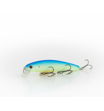 Lucky Craft vobleris Flash Minnow 110 SP Chartreuse Light Blue
