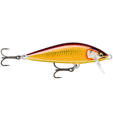 Rapala vobleris CountDown Elite CDE75 Gilded Gold Red (GDGR) (